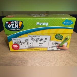 Power Pen Learning Cards: Money NWT - Sealed